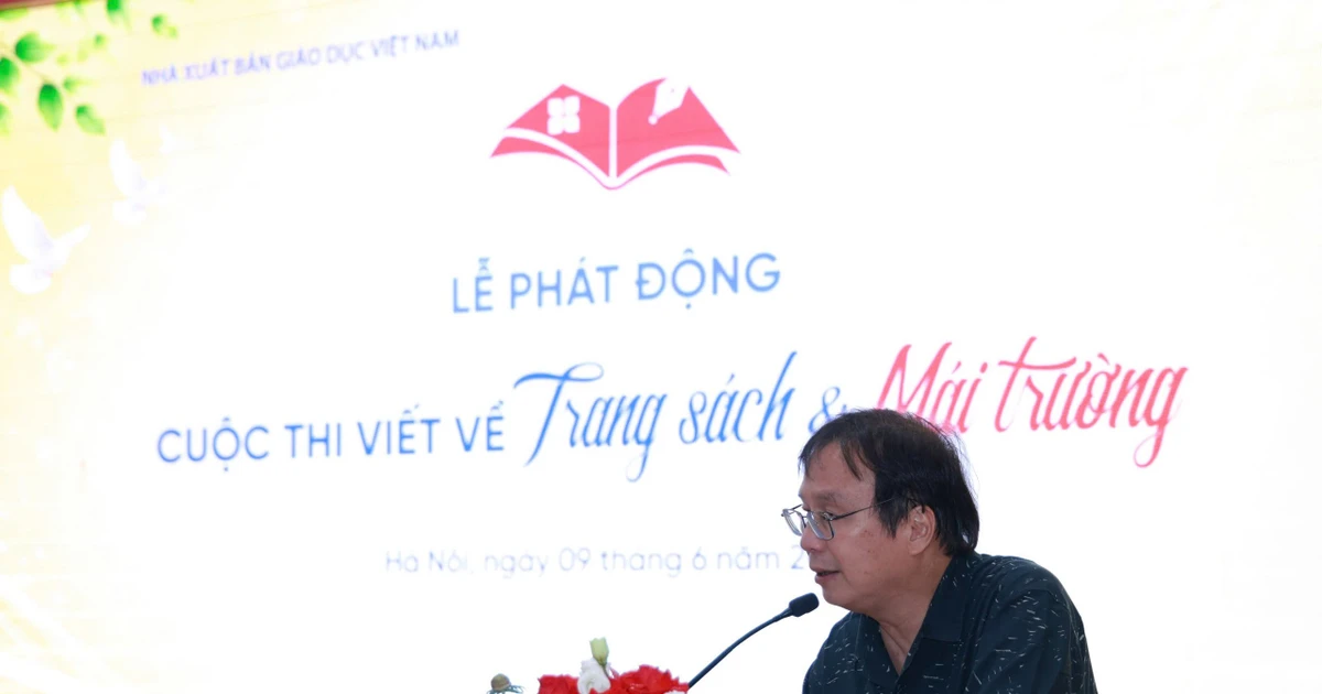 Phát động cuộc thi viết ‘Trang sách và mái trường’