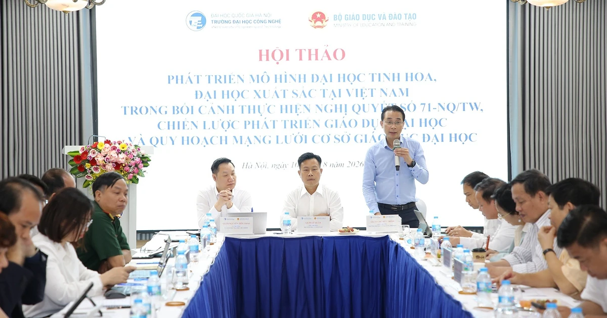 Ba trường đầu tiên đăng kí trở thành đại học tinh hoa