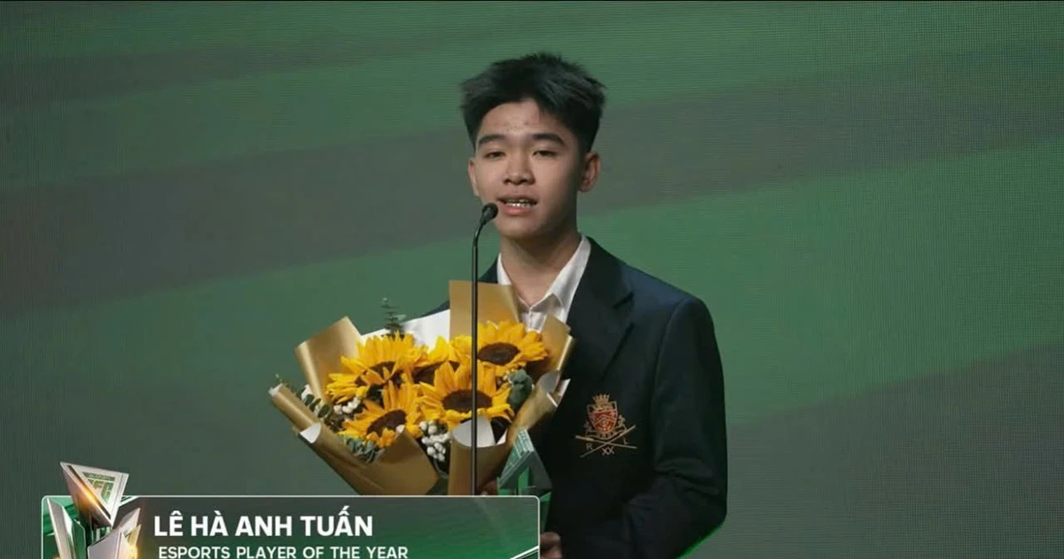 Lê Hà Anh Tuấn giành cú đúp danh hiệu Esports 2025