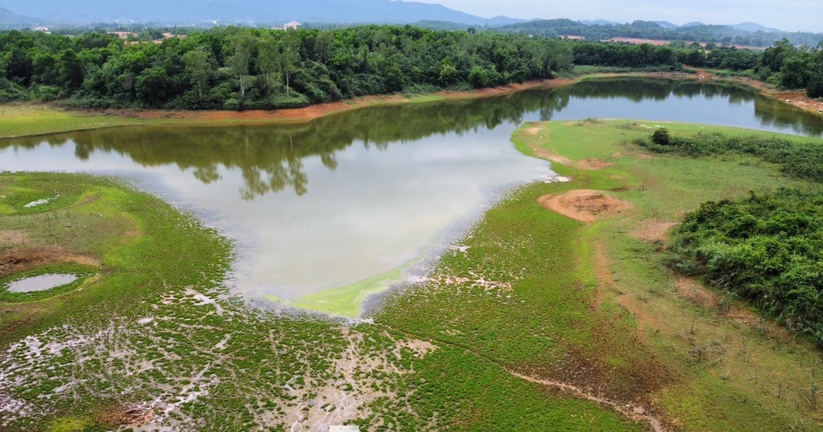 Cảnh báo nguy cơ mất an toàn tại hồ Đồng Mô