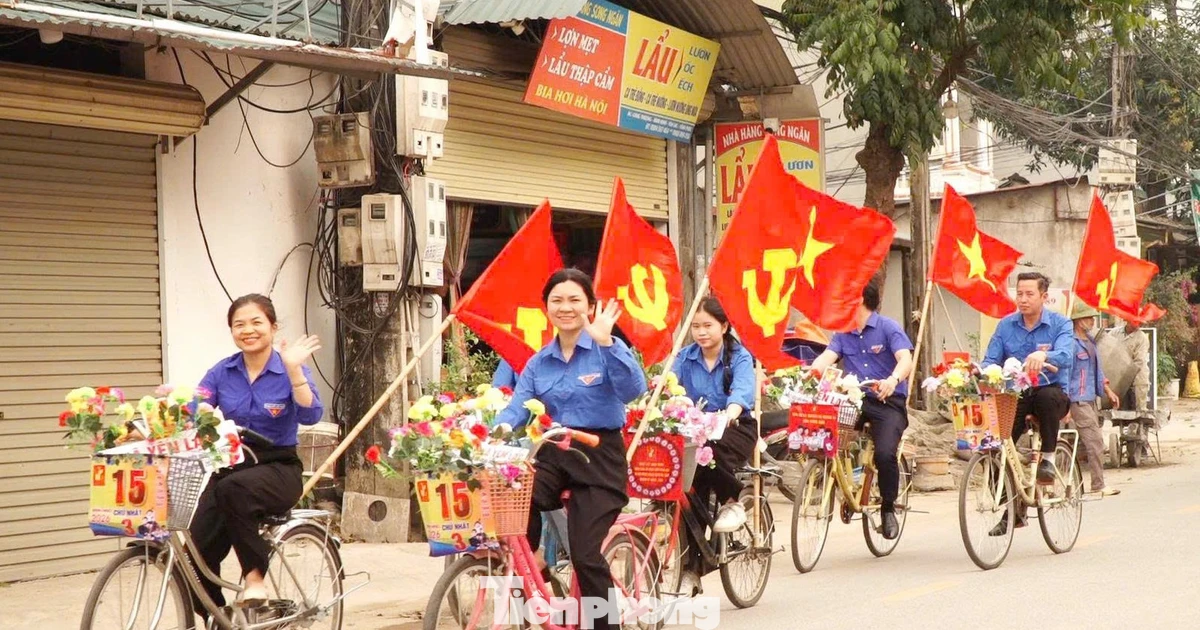 Thanh niên Lào Cai, Phú Thọ tưng bừng hướng tới ngày hội toàn dân