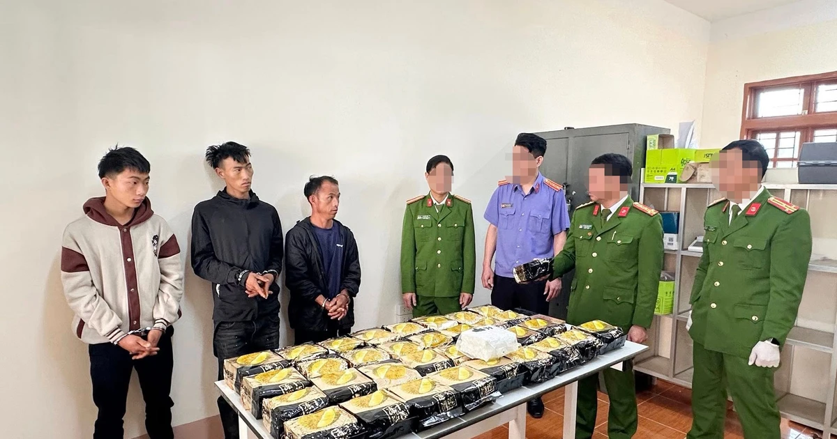 Triệt phá đường dây ma túy xuyên biên giới, thu hơn 34kg ma tuý và súng đã lên nòng