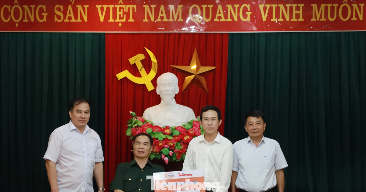 Công ty Cổ phần Him Lam, Báo Tiền Phong tri ân thương, bệnh binh nặng tại Phú Thọ