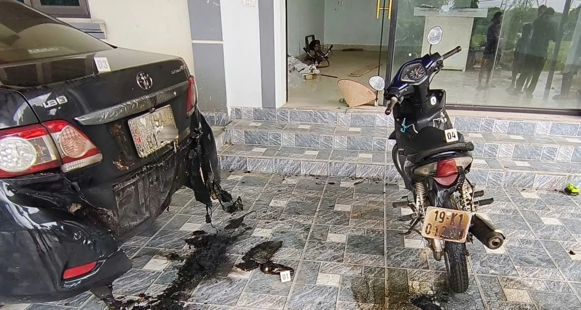 Bắt giữ đối tượng phóng hỏa đốt ô tô hàng xóm