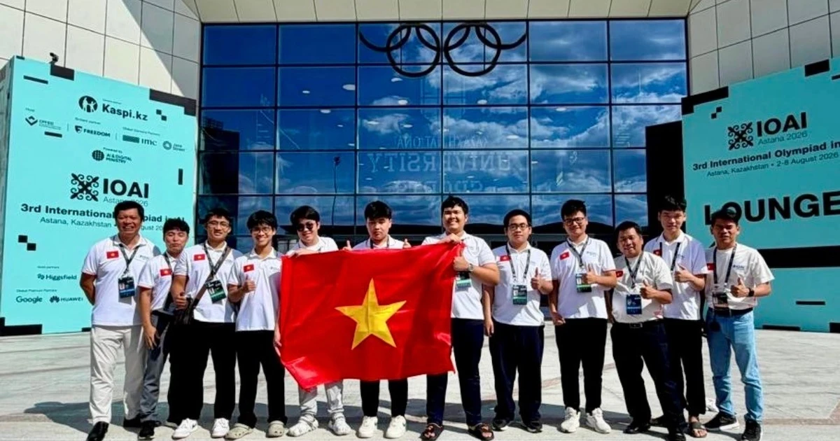 Học sinh Việt Nam giành 7 huy chương Olympic Trí tuệ nhân tạo