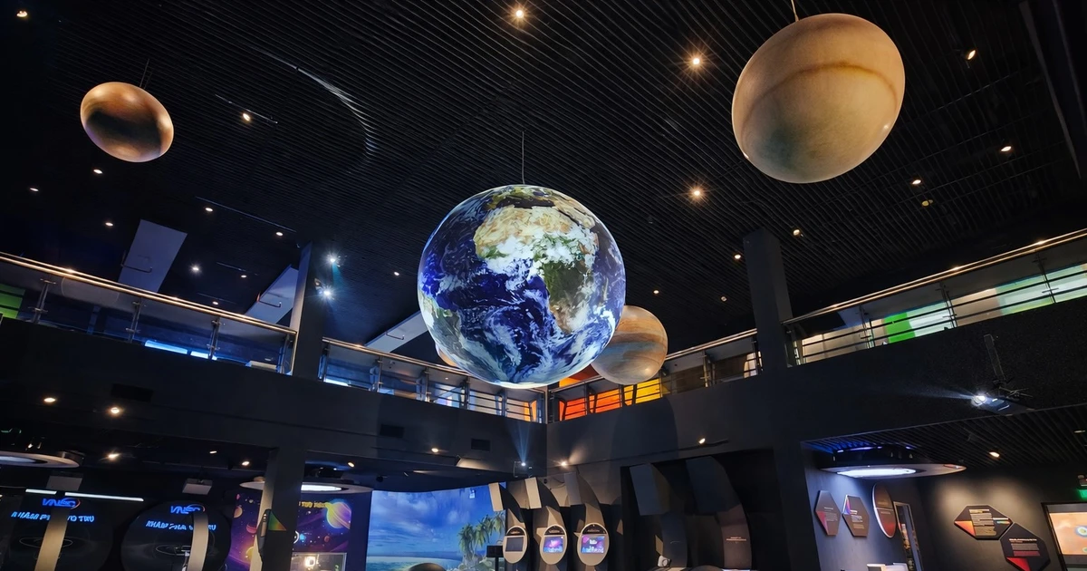 Bảo tàng Vũ trụ Việt Nam chính thức đón khách