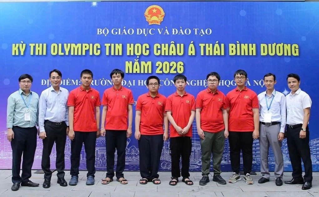 Học sinh Việt Nam thắng lớn tại Olympic Tin học Châu Á Thái Bình Dương