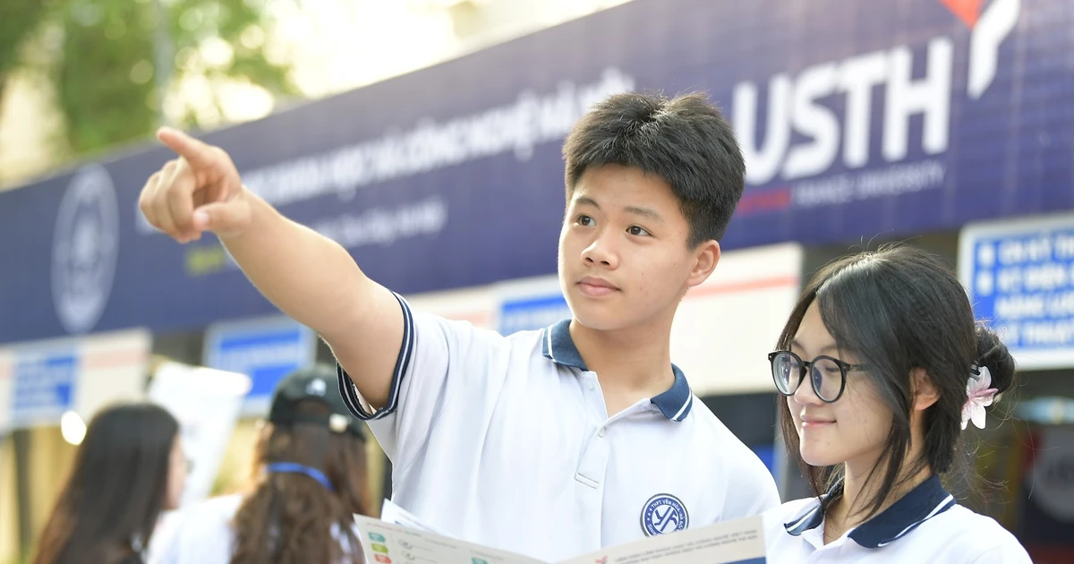 ‘Săn’ ngành học xu hướng tại ngày hội tuyển sinh khối Khoa học và Công nghệ