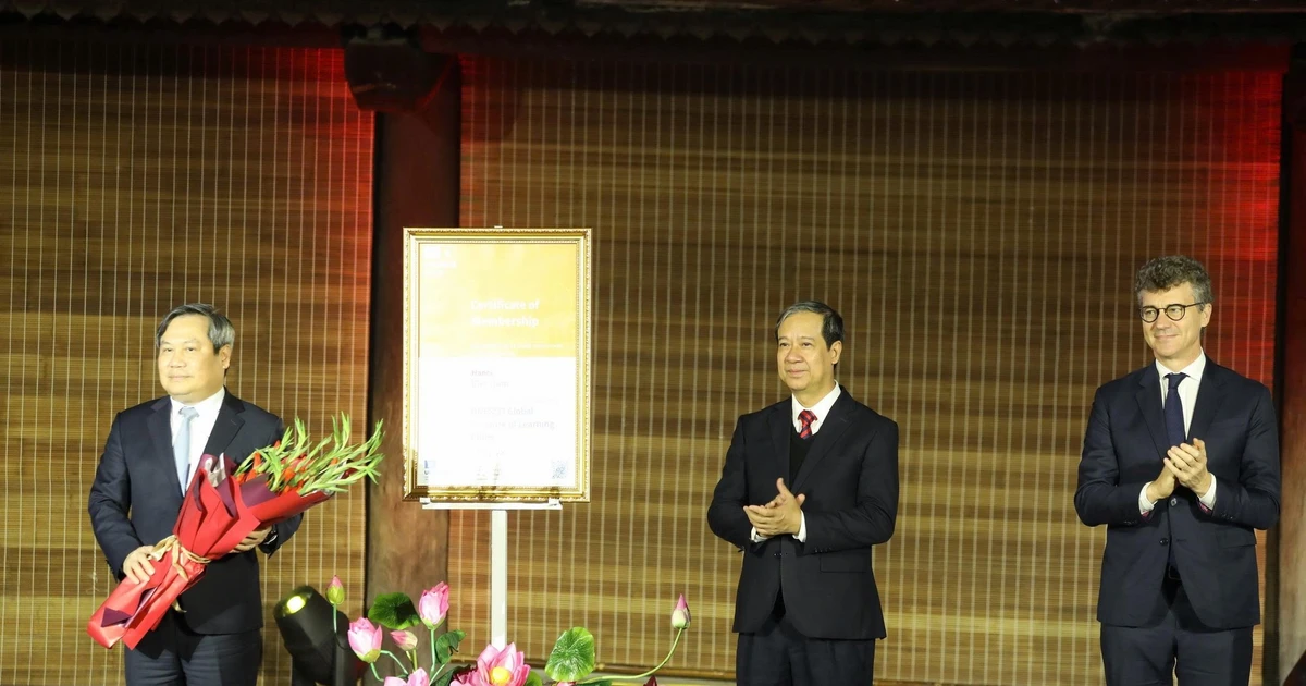 Hà Nội tổ chức lễ đón nhận danh hiệu 'Thành phố học tập toàn cầu'