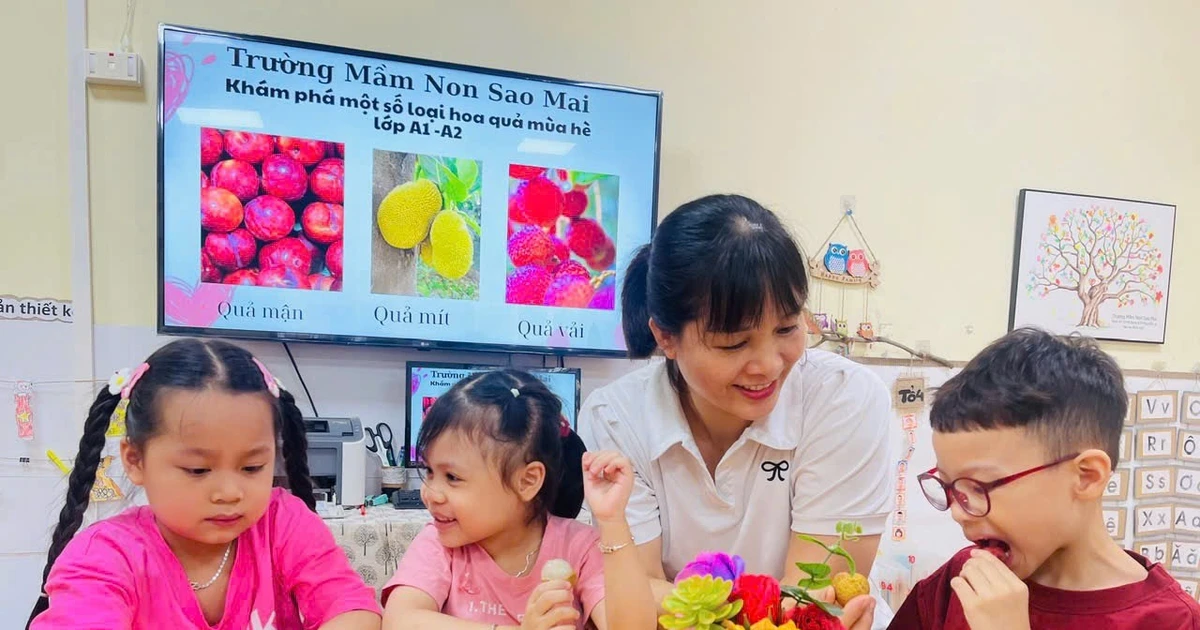 Chính sách mới với giáo viên mầm non, có con nhỏ được giảm giờ làm