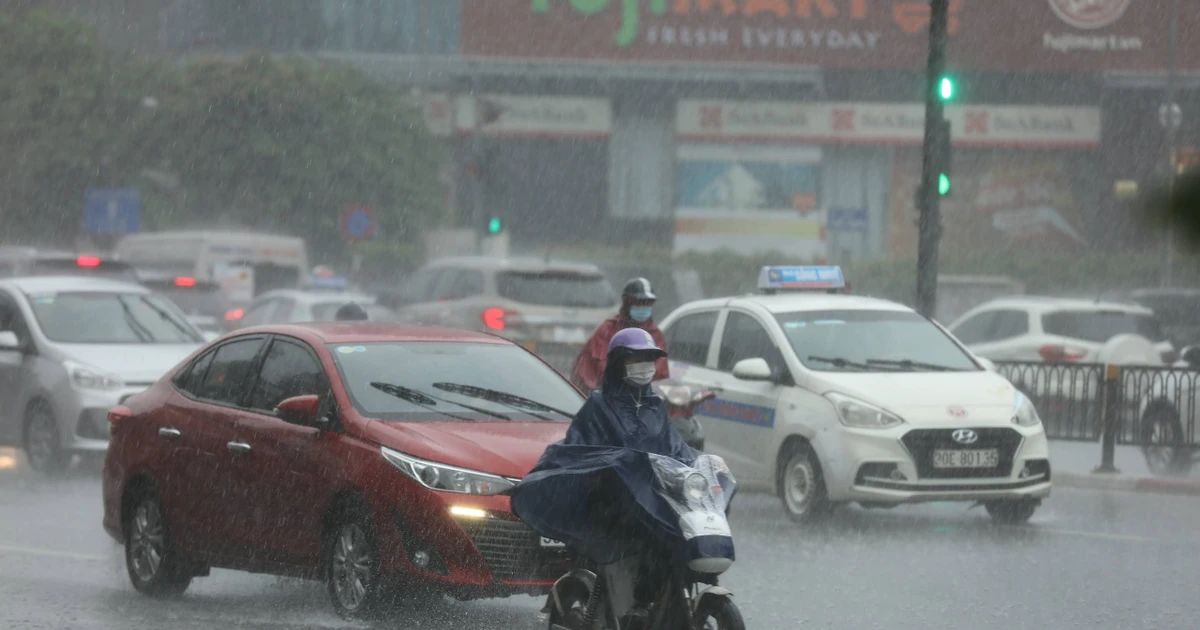 Bao giờ miền Bắc đón mưa giải nhiệt?