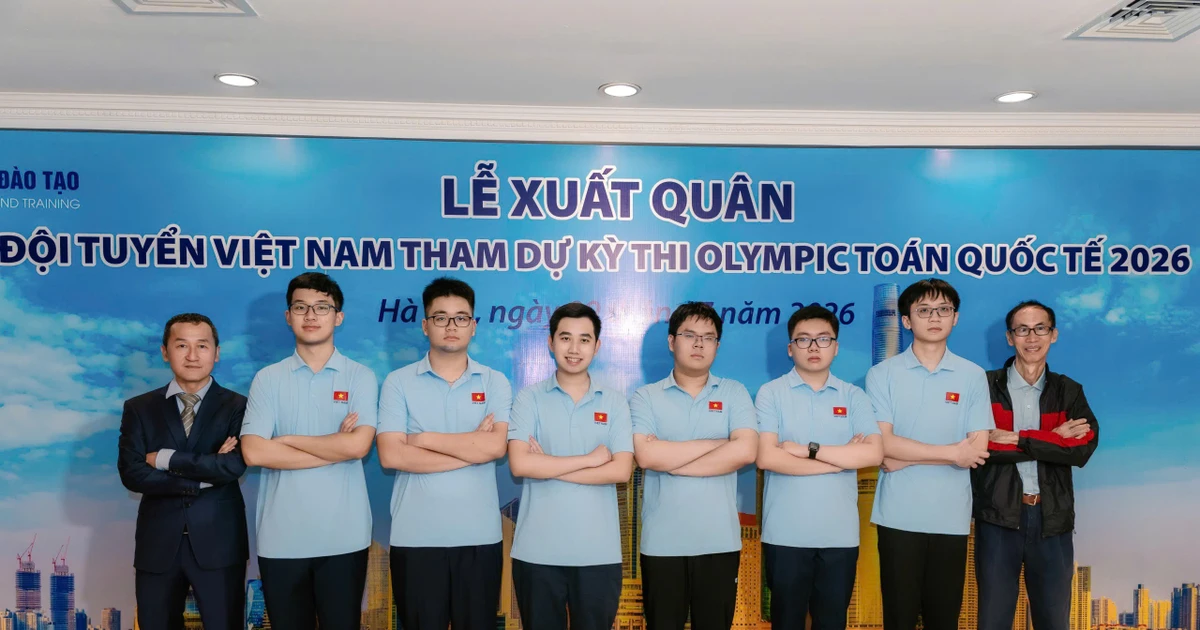 Olympic Toán quốc tế: Việt Nam thăng hạng, xếp thứ 5 toàn đoàn