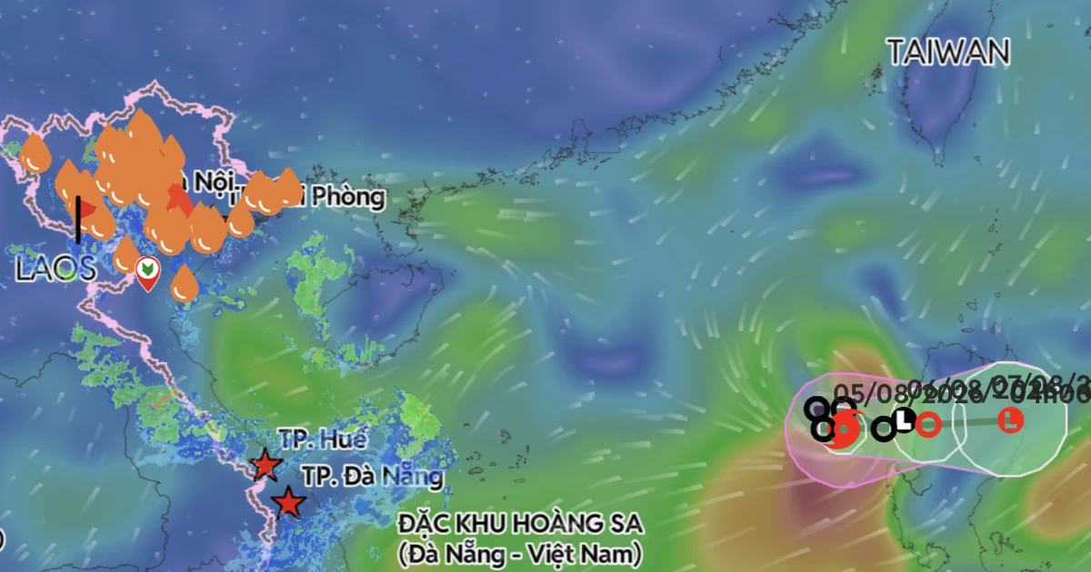 Biển Đông hình thành bão số 3
