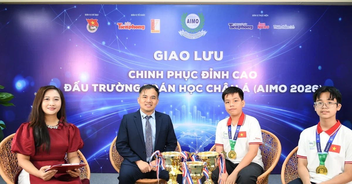 Talkshow: Giao lưu Chinh phục đỉnh cao AIMO quốc tế 2026