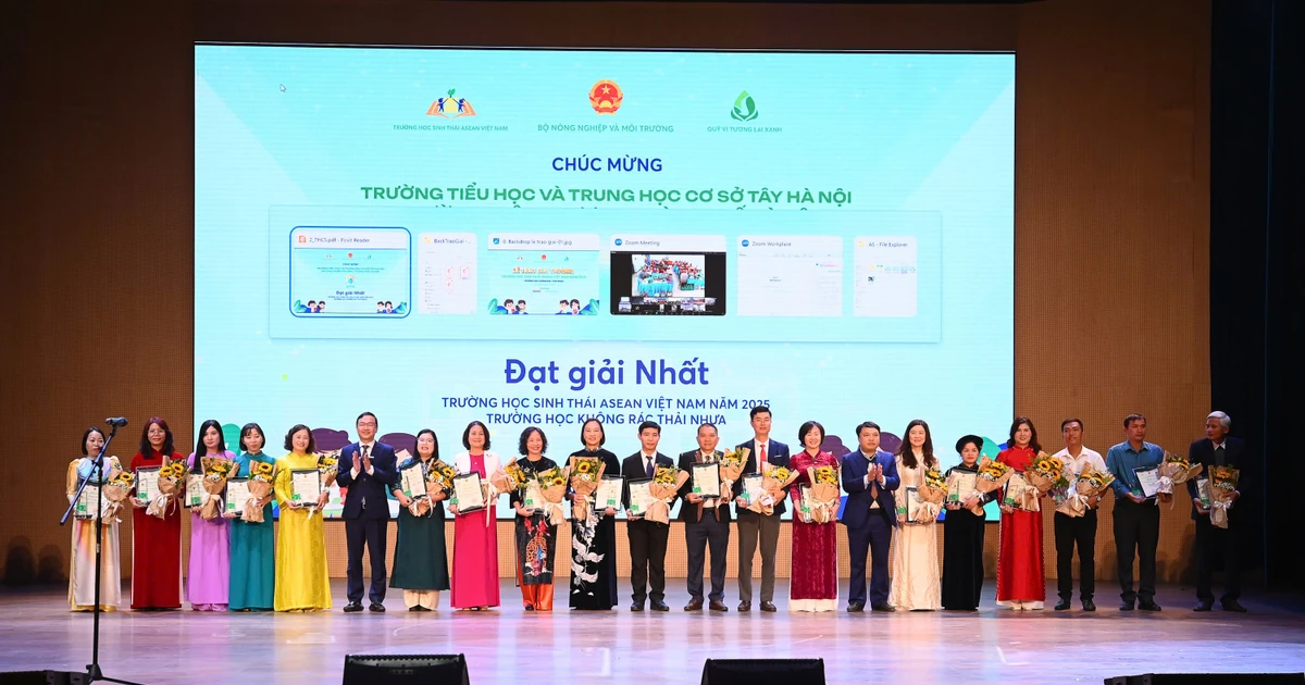 Hà Nội, Quảng Ninh, Bắc Ninh giành Quán quân Trường học sinh thái