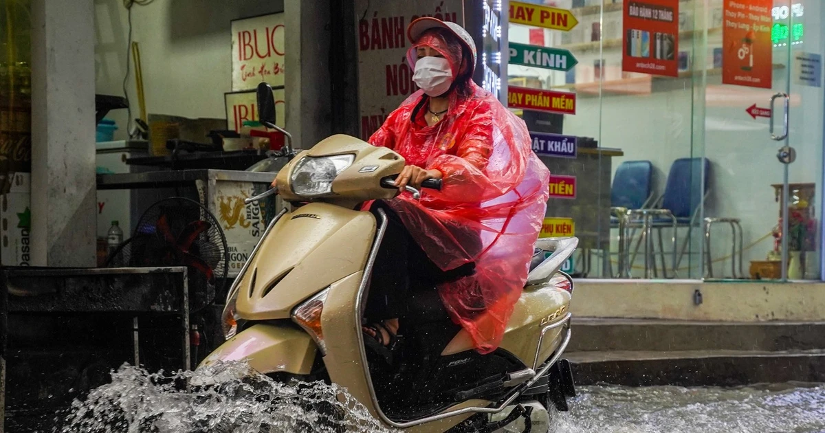 Miền Bắc đón mưa dông liên tiếp