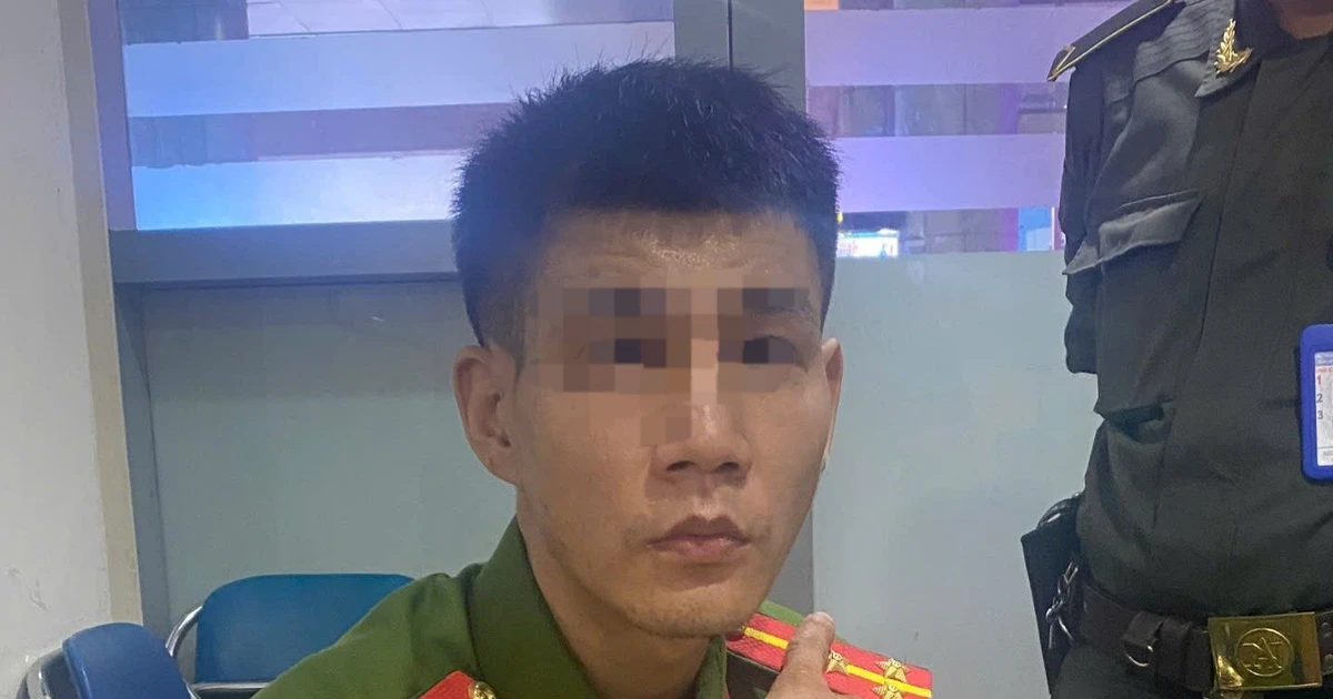 Giả danh công an vào sân bay Đà Nẵng 'có việc một tý'