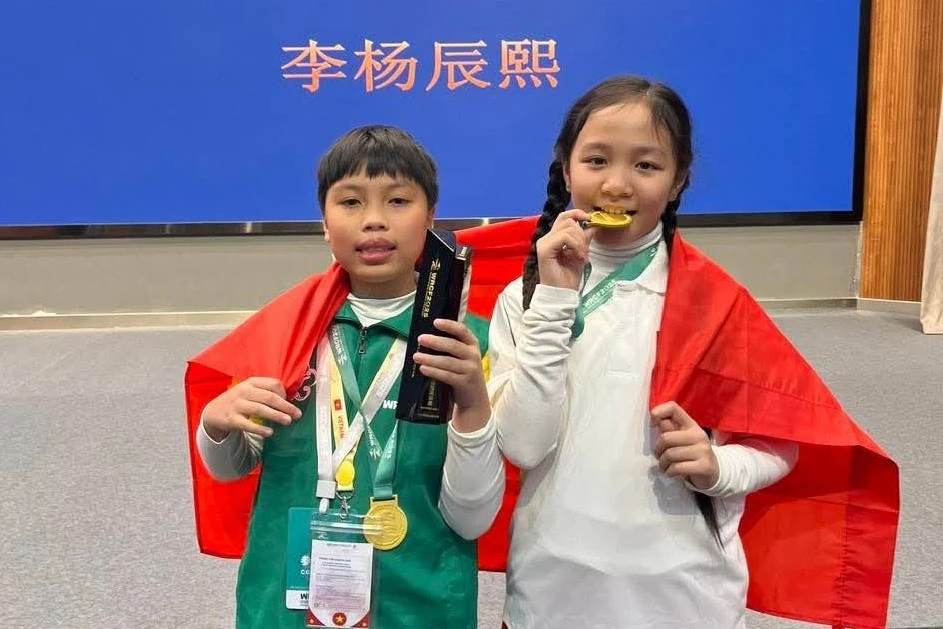 Học sinh Đà Nẵng giành huy chương vàng tại đấu trường robotics thế giới