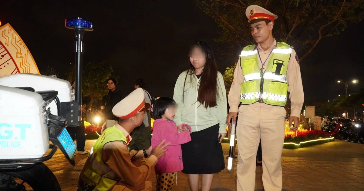 Cháu bé 4 tuổi đi lạc trong đêm giao thừa ở Đà Nẵng