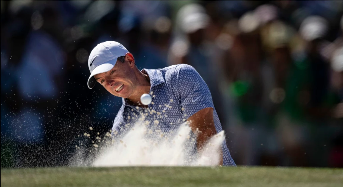 Rory McIlroy chao đảo, đi 'tàu lượn cảm xúc' tại The Masters