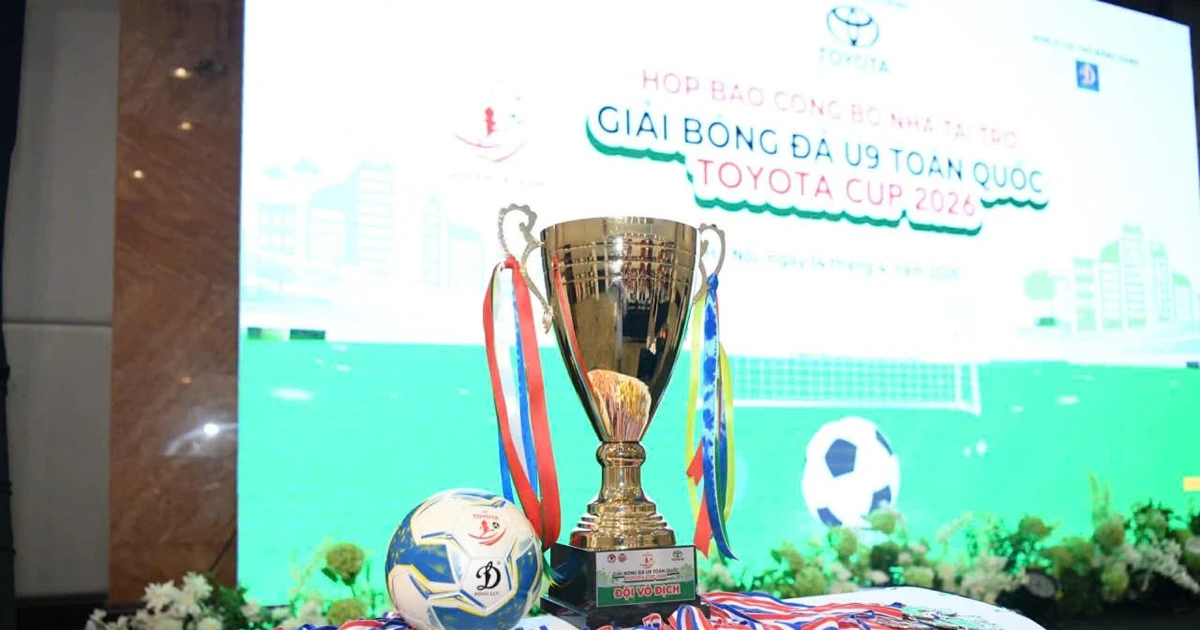 35 đội tranh tài tại Giải bóng đá U9 toàn quốc 2026