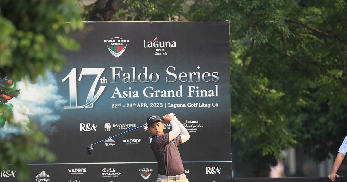 Nguyễn Trọng Hoàng vô địch bảng U16 nam Faldo Series Asia Grand Final 2026