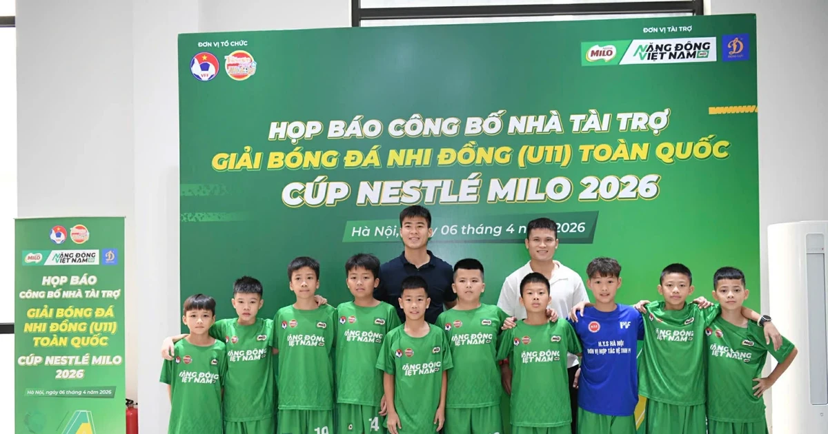 24 đội tranh tài tại Vòng chung kết Giải Bóng đá Nhi đồng (U11) toàn quốc