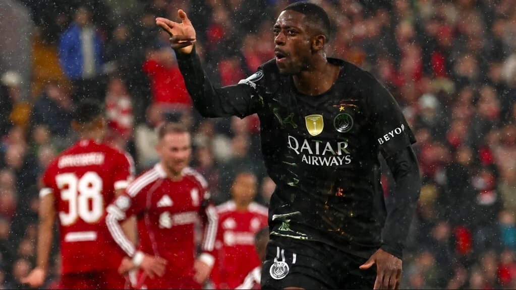 Dembele lập cú đúp, PSG nhấn chìm Liverpool tại Champions League