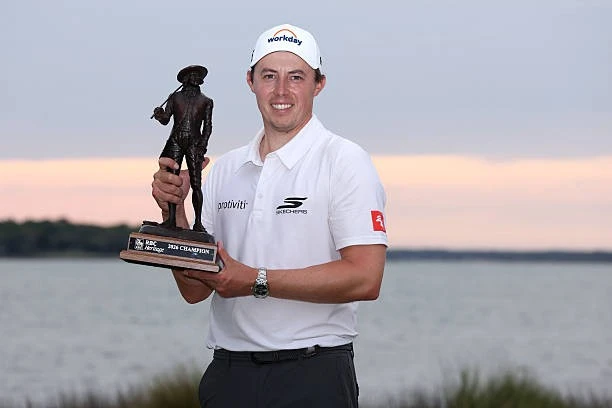Fitzpatrick hạ Scheffler trong loạt play-off, lần thứ hai vô địch RBC Heritage