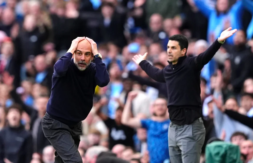 HLV Pep Guardiola: 'Arsenal vẫn đang kiểm soát cuộc đua vô địch'