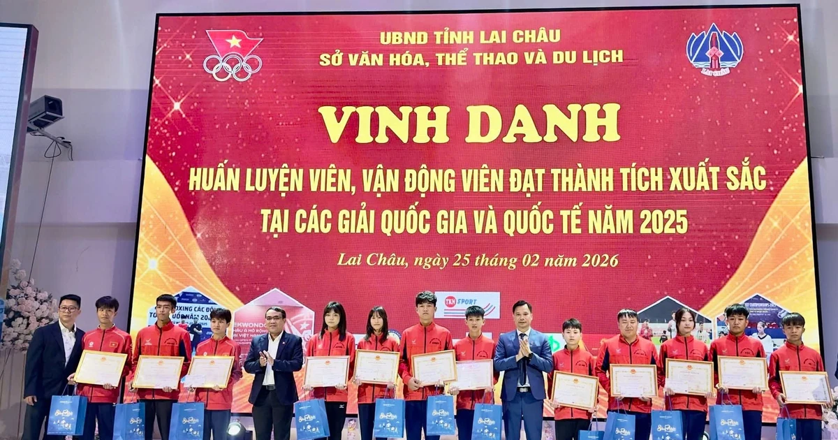 Tặng Huân chương Lao động hạng Ba cho vận động viên Lai Châu giành Huy chương bạc châu Á