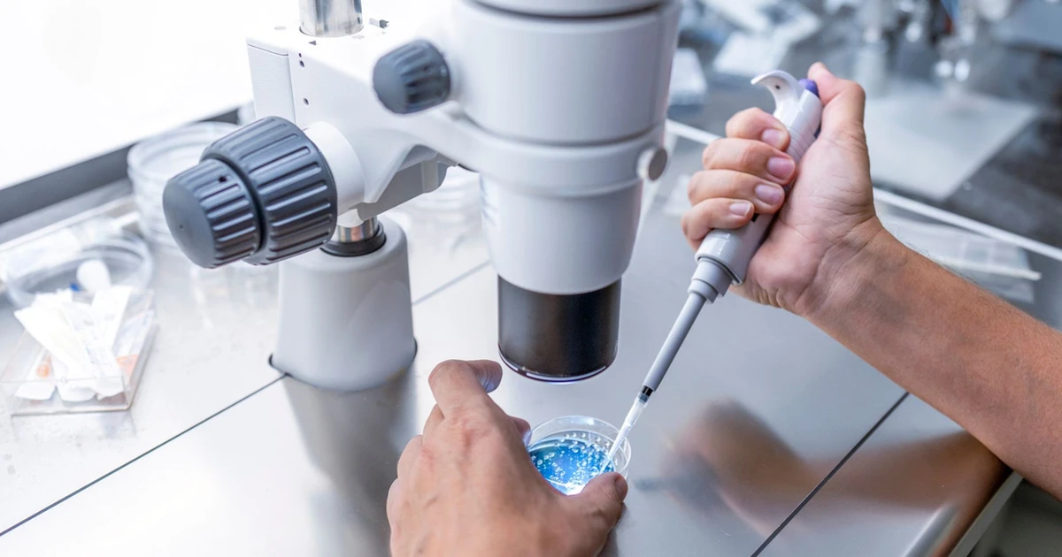 Thụ tinh trứng bằng vật liệu lấy từ tế bào da người