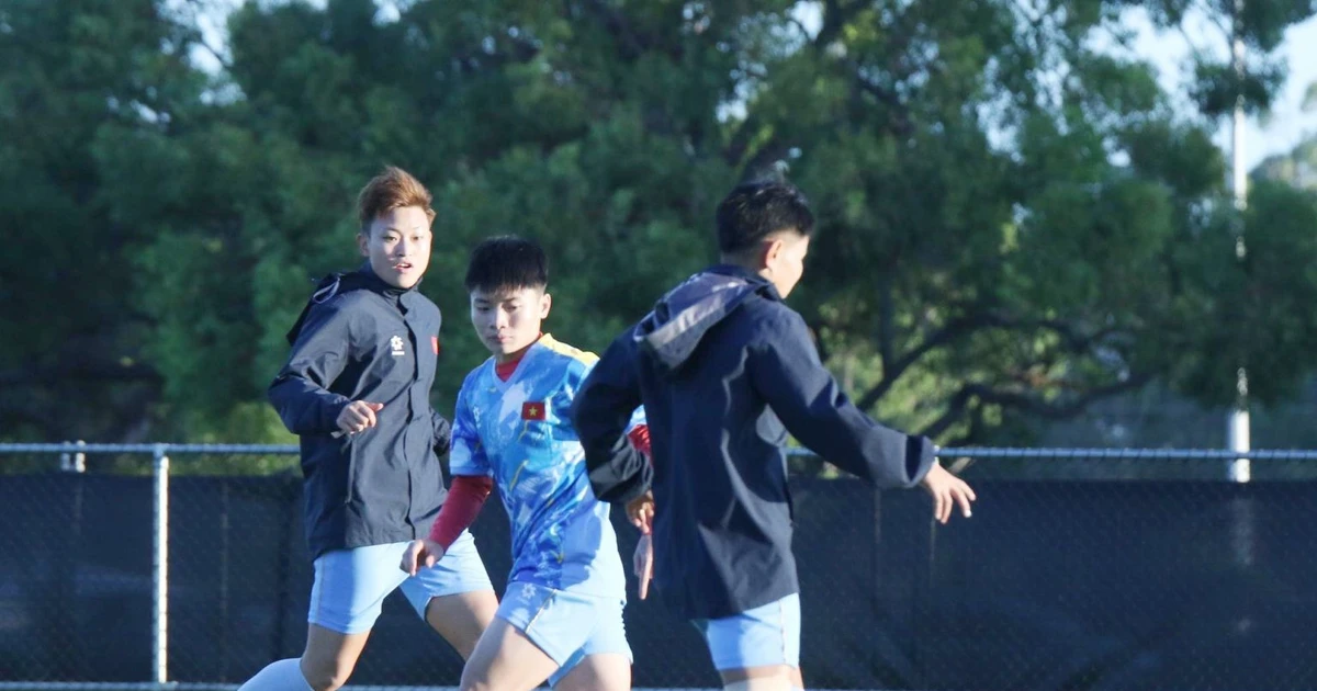 Tuyển nữ Việt Nam hoàn tất khâu chuẩn bị cuối, sẵn sàng ra quân đấu Ấn Độ