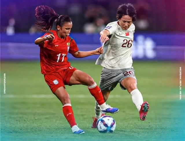 HIGHLIGHTS Asian Cup nữ 2026 Trung Quốc 2-0 Bangladesh: Bản lĩnh nhà vua