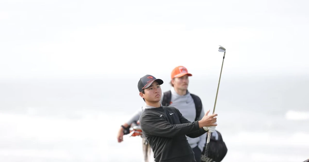 Nguyễn Anh Minh lập kỷ lục 61 gậy, dẫn đầu Bandon Dunes Championship 2026