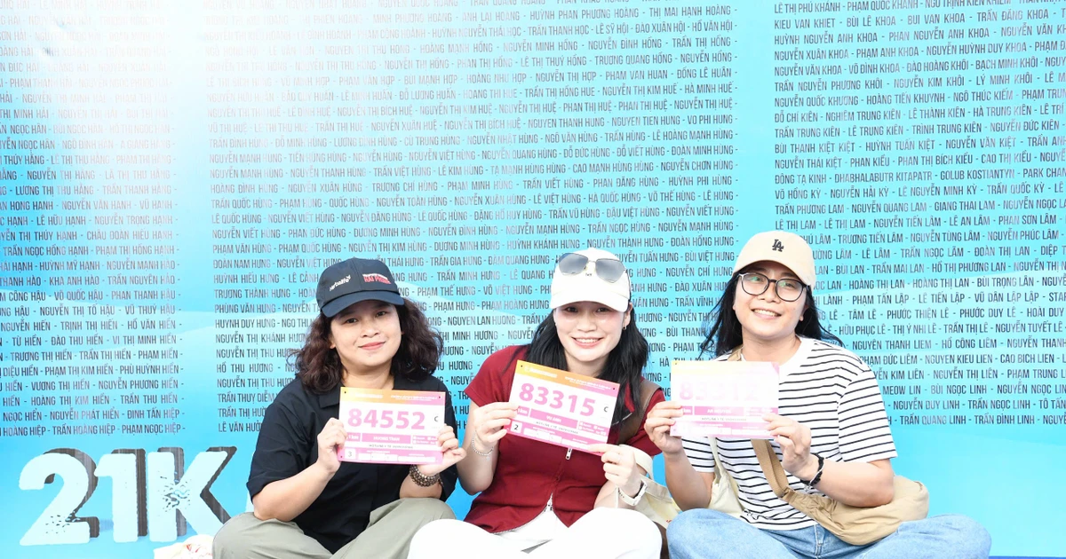 Điểm check-in hot nhất khai màn Tiền Phong Marathon 2026