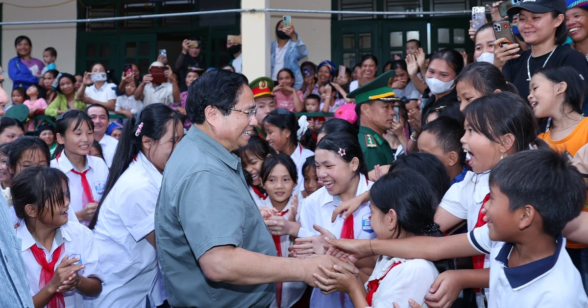 Học sinh ở các xã biên giới được hỗ trợ bữa ăn trưa 450.000 đồng/tháng