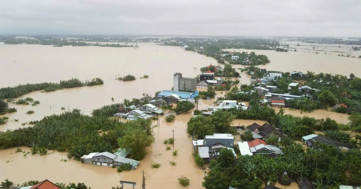 Khẩn cấp hỗ trợ các địa phương miền Trung khắc phục hậu quả mưa lũ