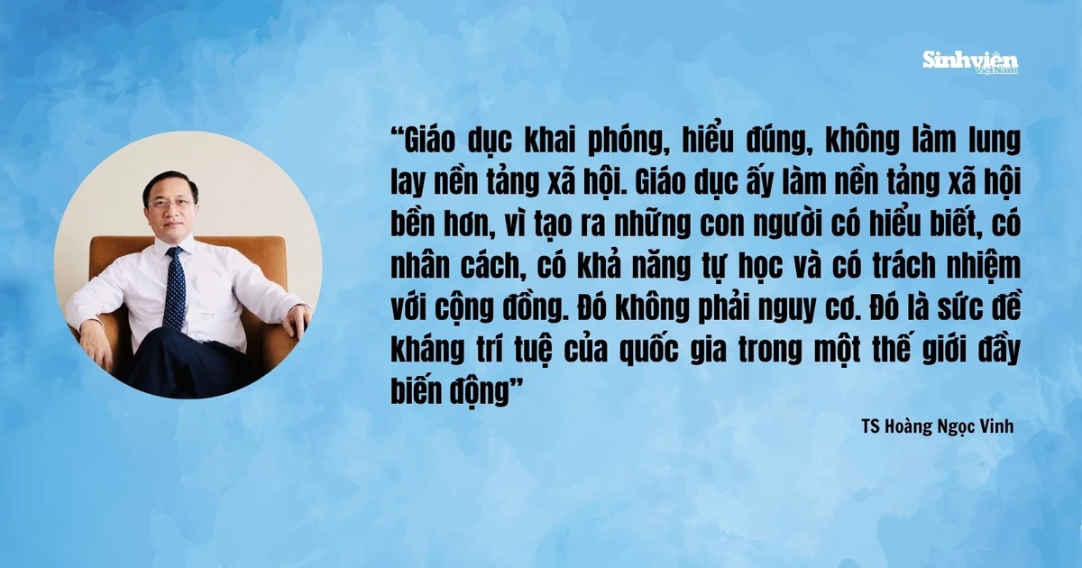 Hiểu đúng về 'giáo dục khai phóng': Sức đề kháng trí tuệ của quốc gia trong một thế giới đầy biến động