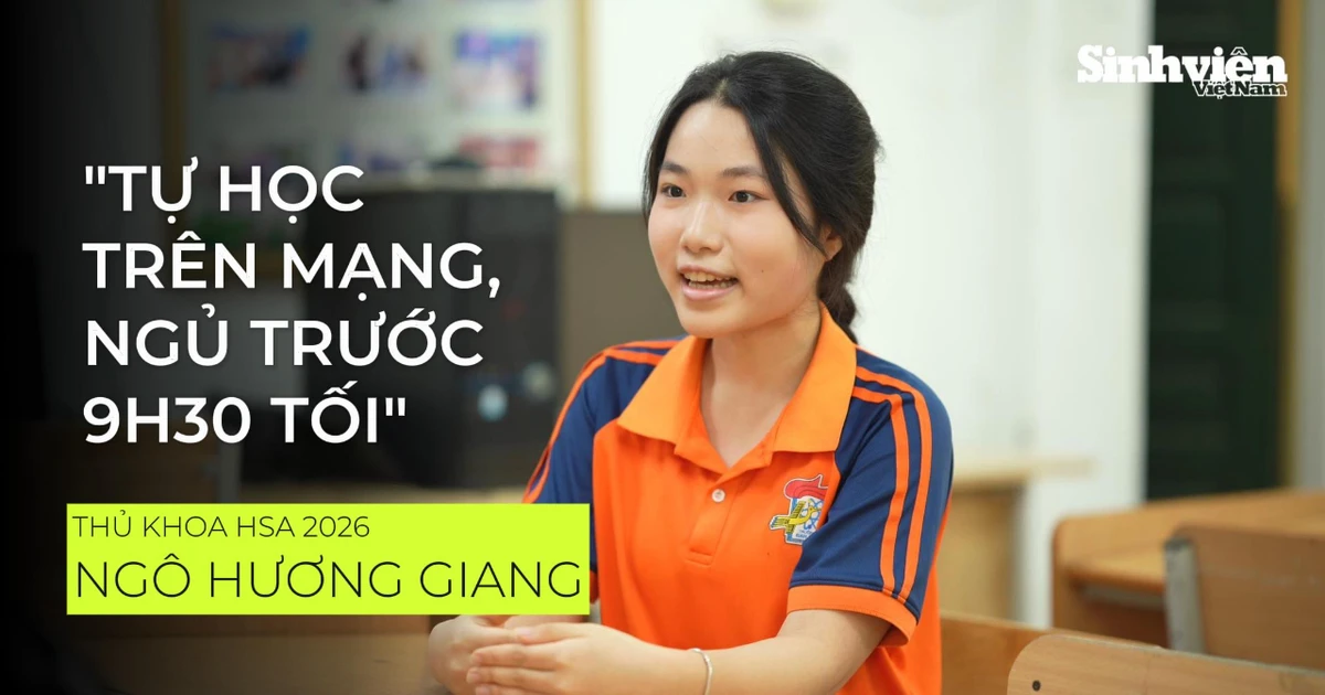 Nữ sinh Trường THPT Đan Phượng đạt 128 điểm HSA: Bí quyết từ sự kỷ luật và năng lực tự học