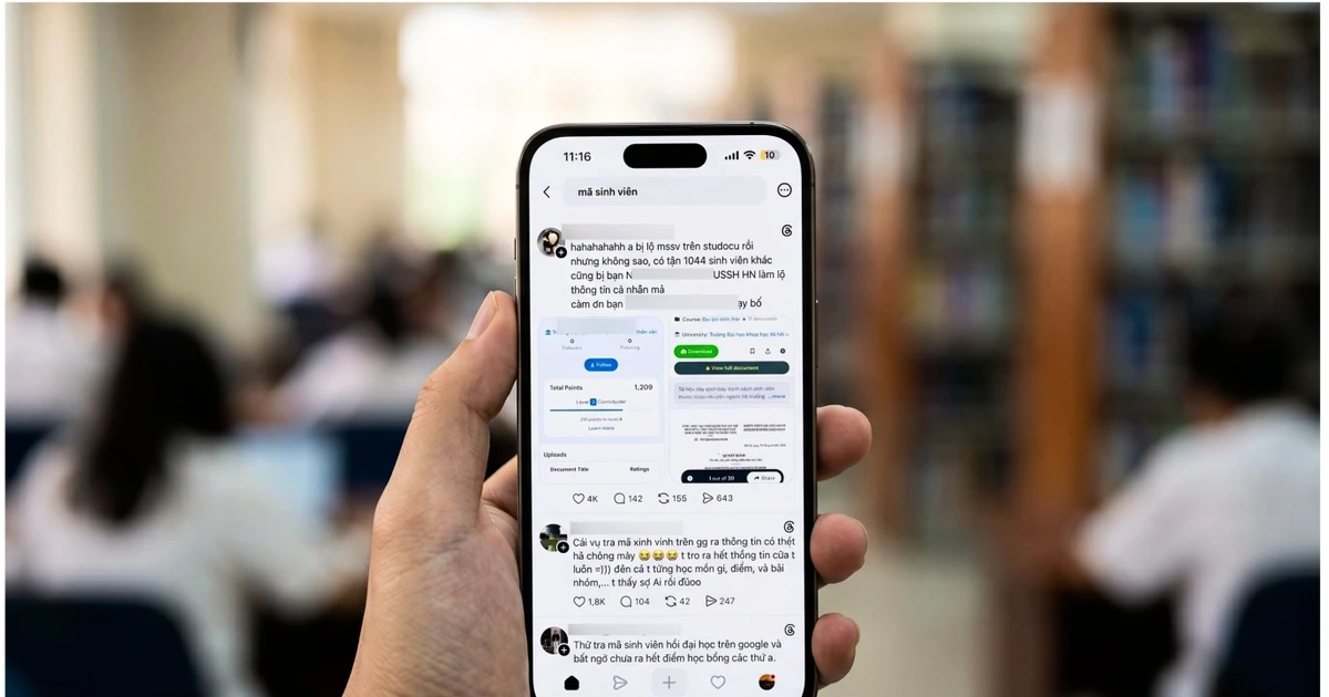 Nhiều sinh viên phát hiện bị lộ thông tin cá nhân từ nền tảng chia sẻ tài liệu, chuyên gia an ninh mạng chỉ cách xử lý