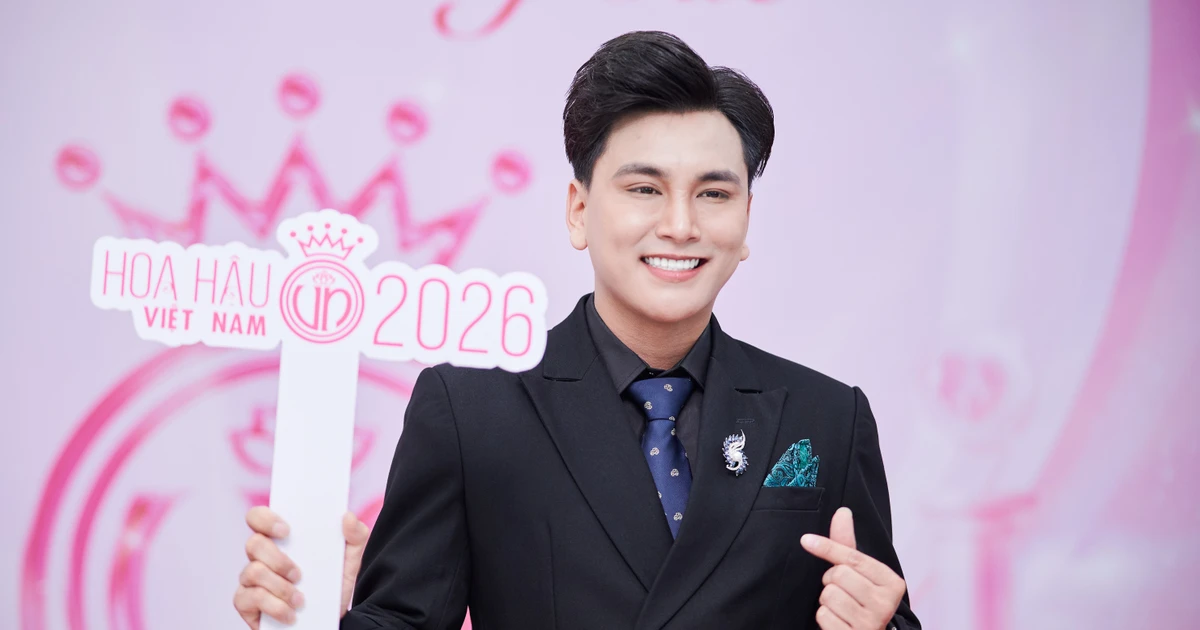 Ca sĩ Vũ Quang Thiện chúc các thí sinh Hoa hậu Việt Nam 2026 tự tin mang tài sắc vươn tầm thế giới