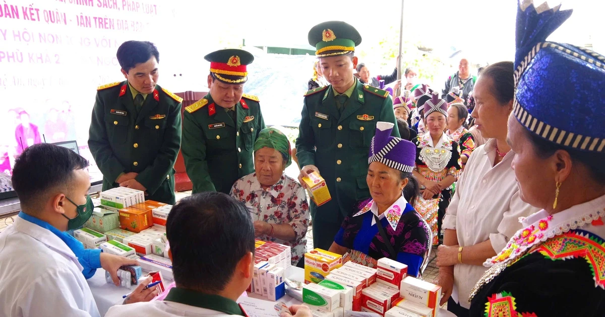 Ấm tình quân - dân nơi biên giới tại ‘Ngày hội non sông’