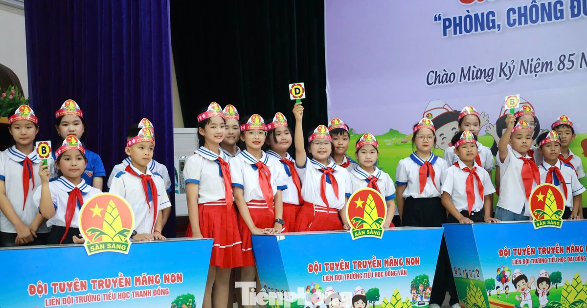 ‘Măng non’ nhập vai tuyên truyền phòng chống đuối nước, tai nạn thương tích và xâm hại trẻ em