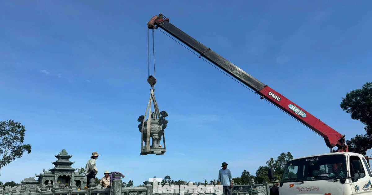 Vụ lăng mộ khủng xây trên đất trồng cây: Tháo dỡ toàn bộ công trình vi phạm