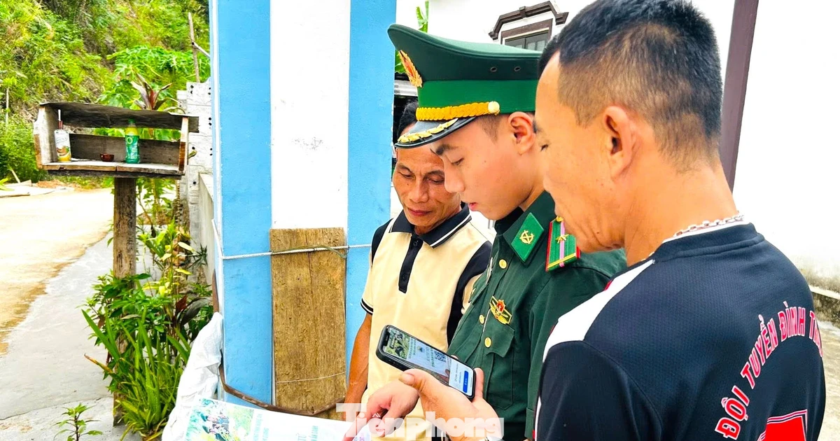 Ứng dụng công nghệ số trong bảo vệ bình yên nơi biên cương Tổ quốc