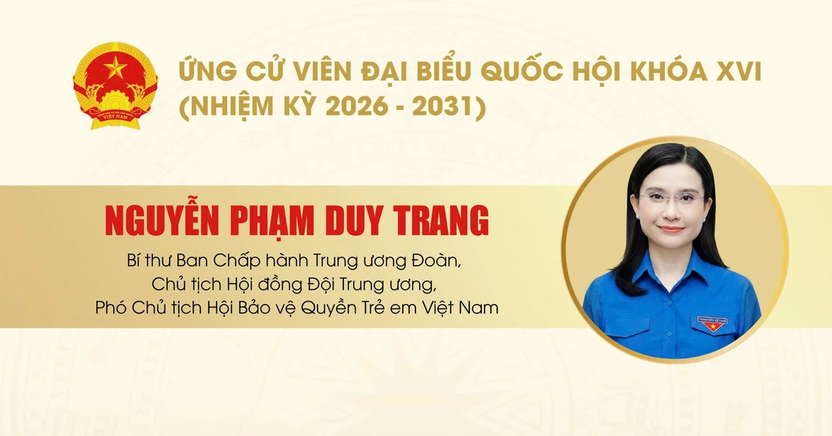 Bí thư Trung ương Đoàn Nguyễn Phạm Duy Trang ứng cử Đại biểu Quốc hội khóa XVI tại TP. HCM