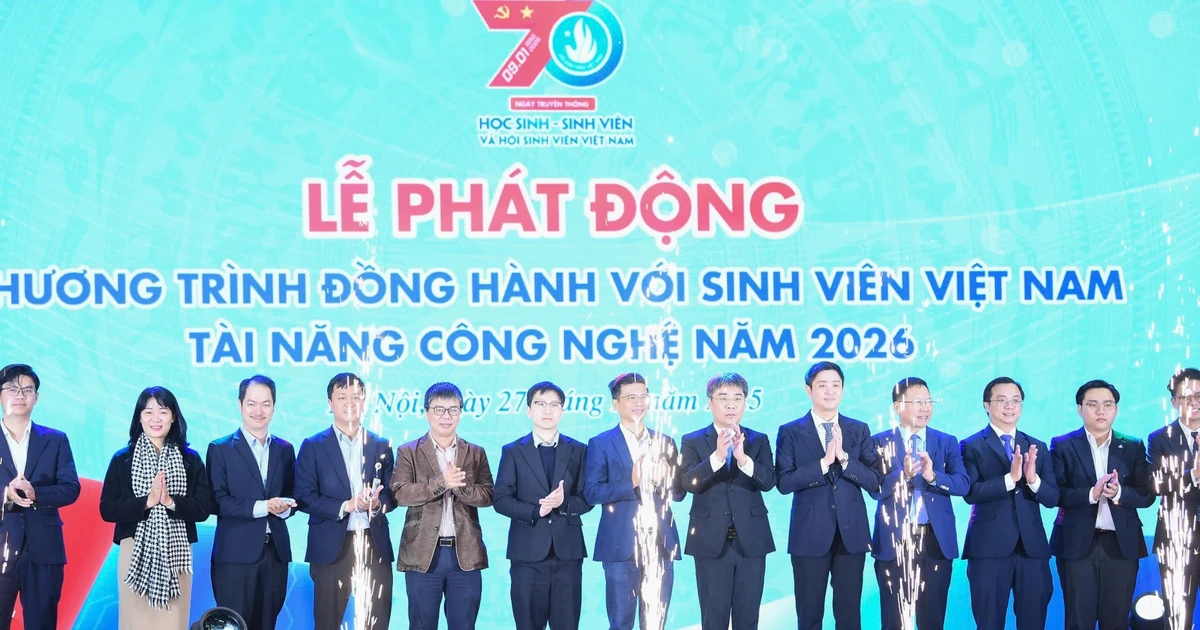 Sinh viên được thúc đẩy trở thành lực lượng nòng cốt công nghệ