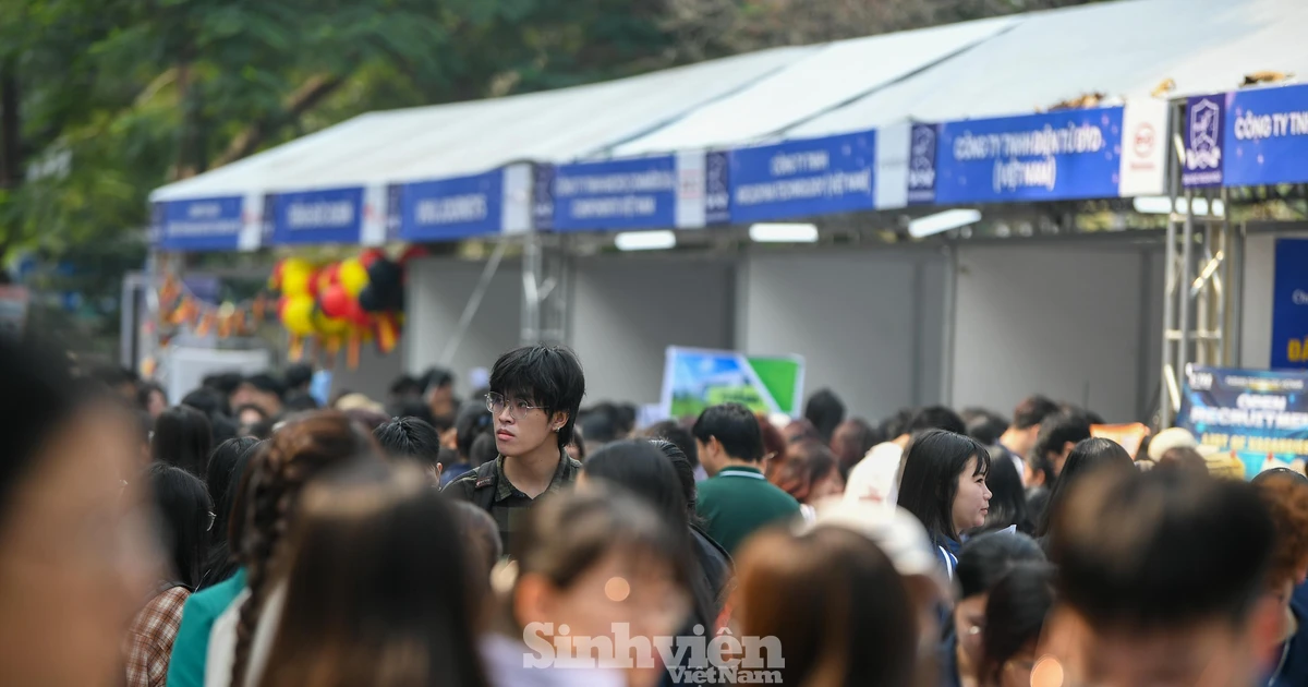 Gần 60 doanh nghiệp ‘săn’ nhân lực tại Ngày hội việc làm Đại học Ngoại ngữ