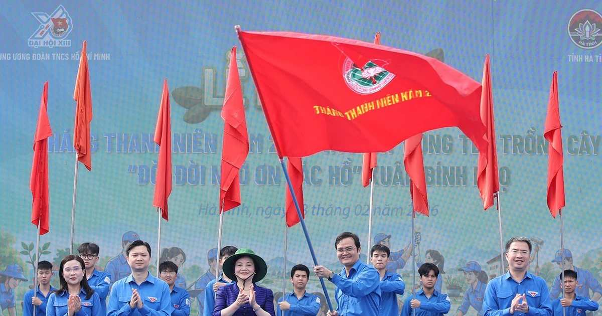 Ra quân Tháng Thanh niên 2026, đặt mục tiêu trồng một triệu cây xanh